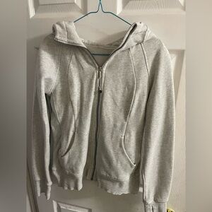Lulu Grey Scuba Hoodie